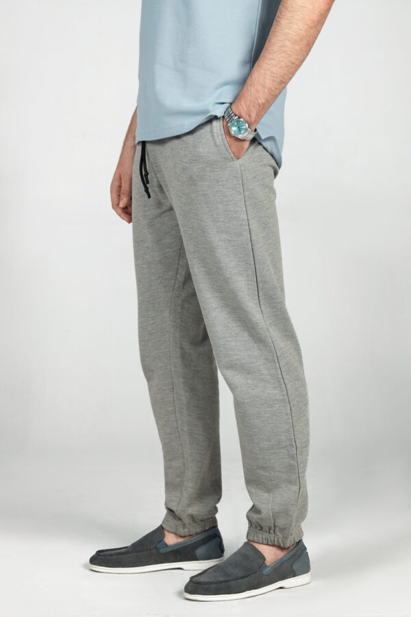 Grey Knit Trousers