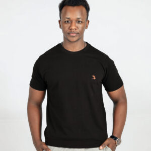 Black T-Shirt with Coconut Logo